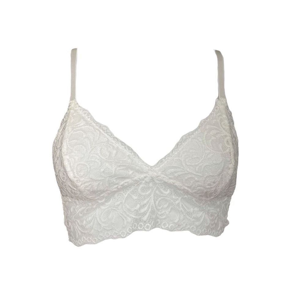 coquette lace bralette/crop top 